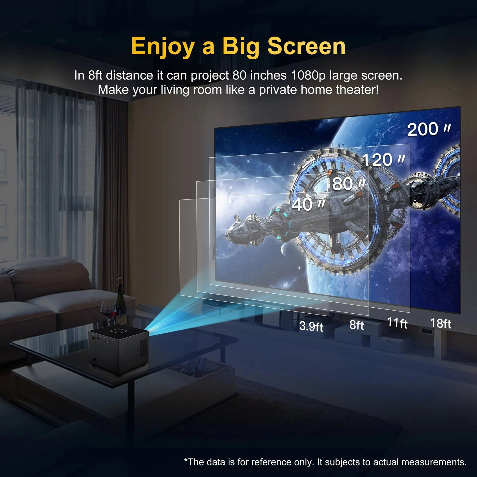 X Nano X3 T972 Mini 5G WIFI LED 8K Video HD Home Video Projectors The Branded Hub