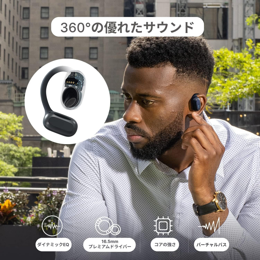 Oladance OWS1 Open Ear Headphones Bluetooth Wireless Earbuds The Branded Hub