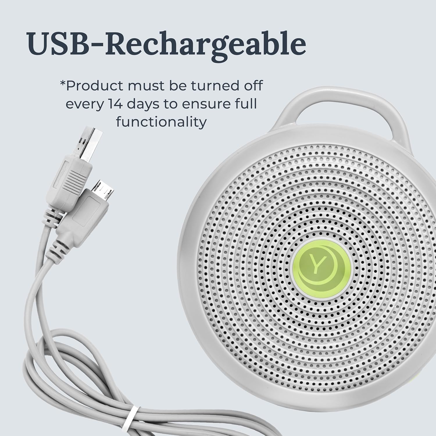 Yogasleep Hushh Portable White Noise Sound Machine for Baby The Branded Hub