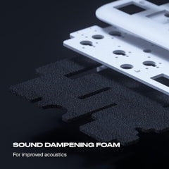 Fnatic STREAK65 LP | White | Compact RGB Gaming Mechanical Keyboard Speed Switche The Branded Hub