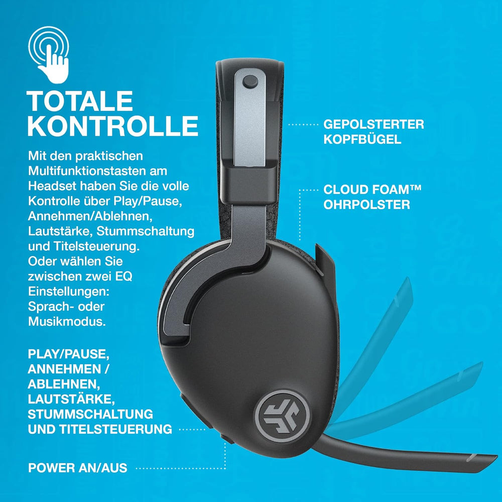 JLab JBuds Work Wireless Headset with Microphone The Branded Hub