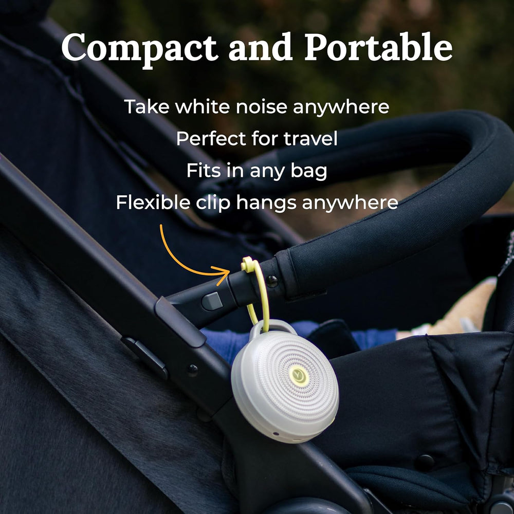 Yogasleep Hushh Portable White Noise Sound Machine for Baby The Branded Hub