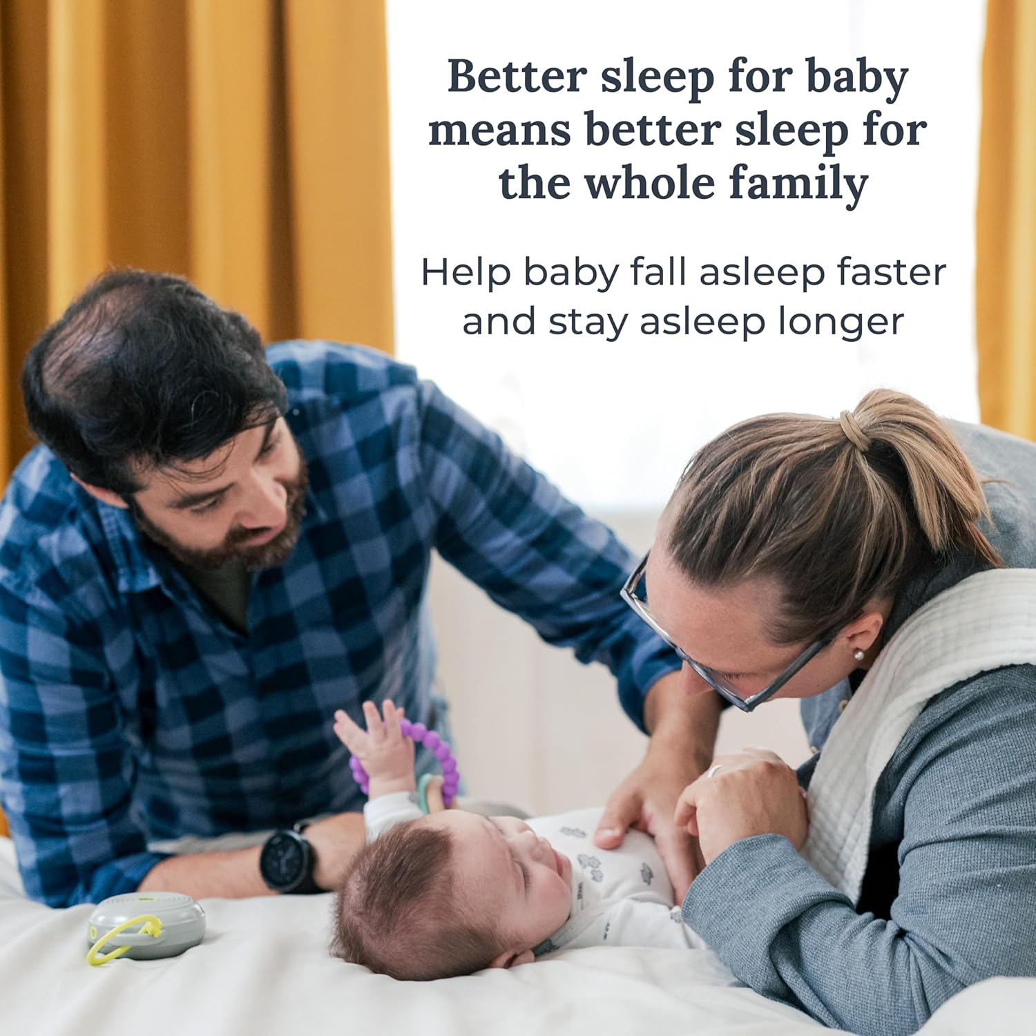 Yogasleep Hushh Portable White Noise Sound Machine for Baby The Branded Hub