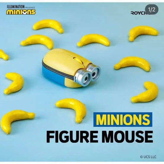 MINIONS Multi-Pairing Noiseless Bluetooth Wireless Mouse the-branded-hub-h3