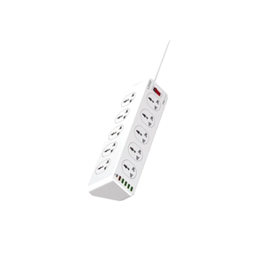 LDNIO SC10610 10Ports Universal Power Socket White EU Plug The Branded Hub