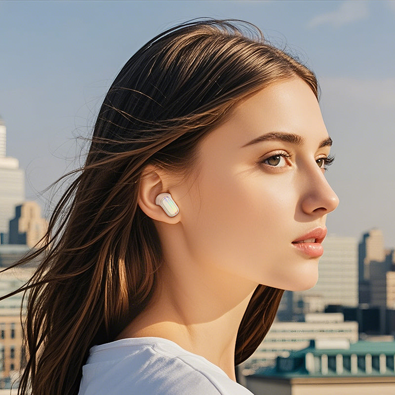 HOCO EQ20 Wireless Headphones with Charging Case (BT v5.4) Noise Reduction ENC + ANC - Black