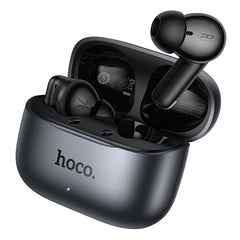 HOCO EQ27 Wireless Headphones with Charging Case (BT v5.4) Noise Reduction ENC + ANC - Black