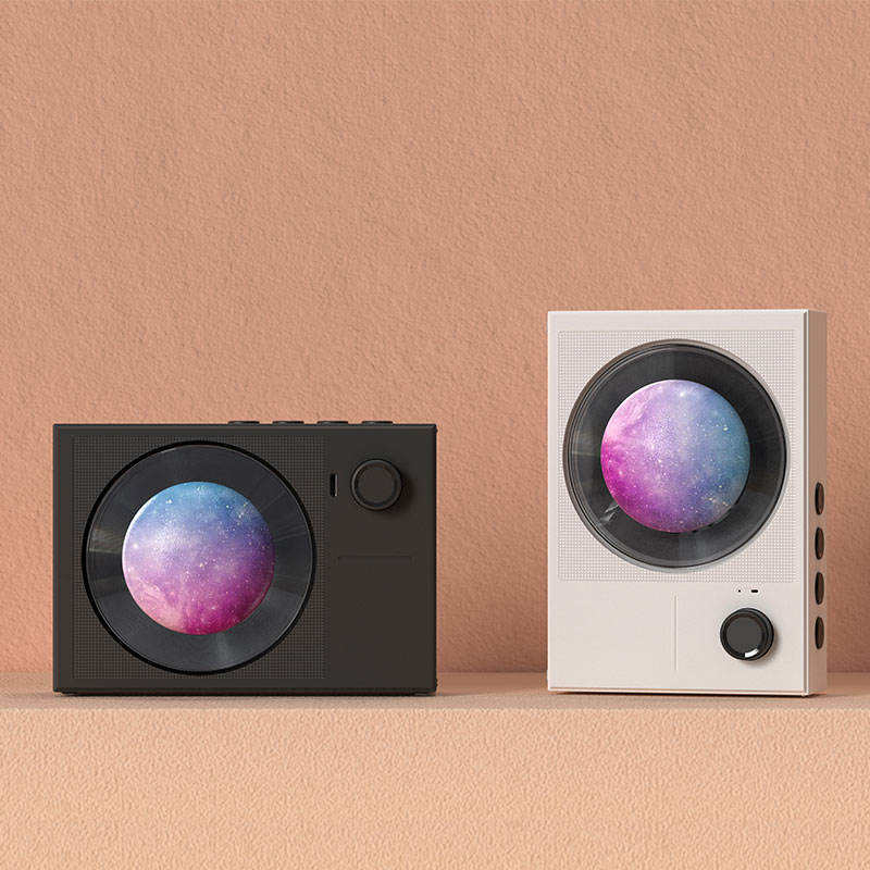 Retro Style White Noise Machine with Aroma  & LED Ambient Night Light | Sleep Sound Machine for Baby & Adults | The Branded Hub