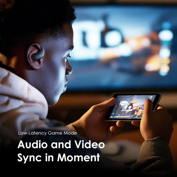 Open-Ear Bass Boost   36-Hr Long Playtime   HD Voice in Calls   Personalized Lighting Effect