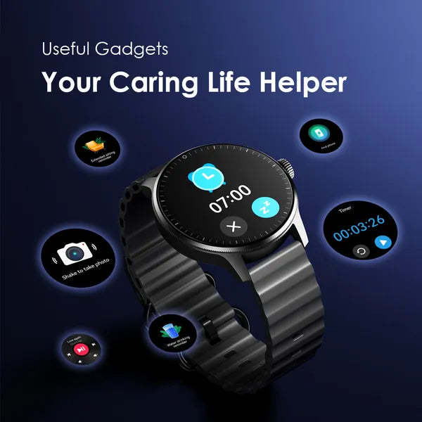 Oraimo Watch 5R Pro 1.43" AMOLED 2.5D Floating Interface IP68 Smart Watch