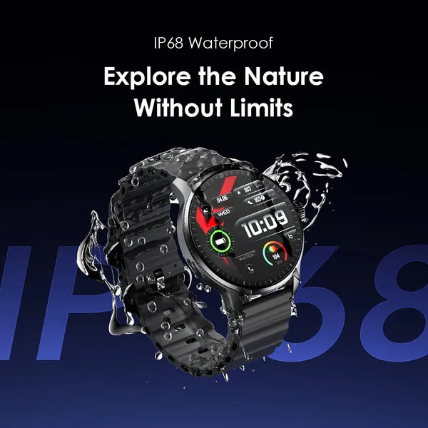 Oraimo Watch 5R Pro 1.43" AMOLED 2.5D Floating Interface IP68 Smart Watch