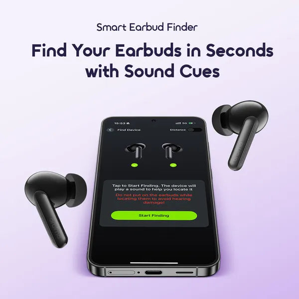 Oraimo SpaceBuds Lite Sound360 Anti-Lost True Wireless Earbuds