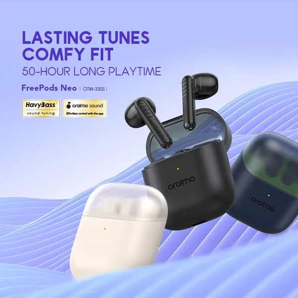 Oraimo FreePods Neo Half In Ear True Wireless Earbuds The Branded Hub