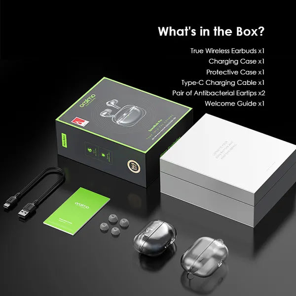 Oraimo SpaceBuds Pro Hybrid ANC True Wireless Earbuds