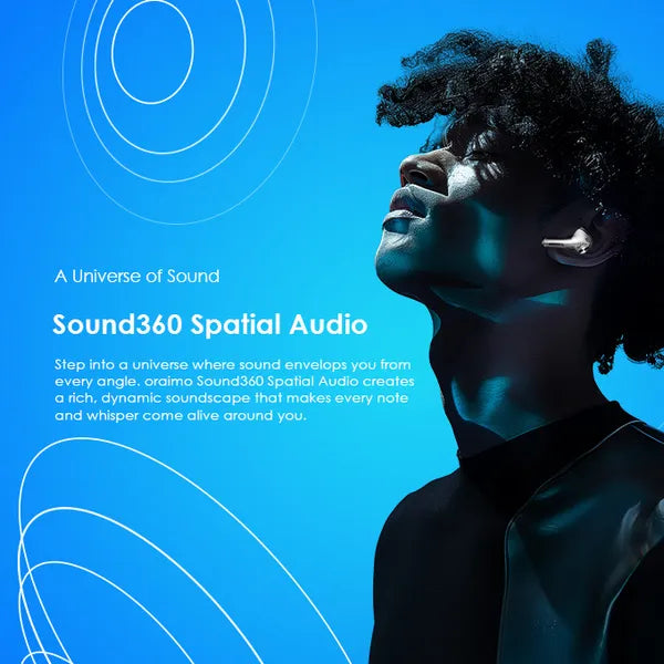 Oraimo SpaceBuds Pro Hybrid ANC True Wireless Earbuds
