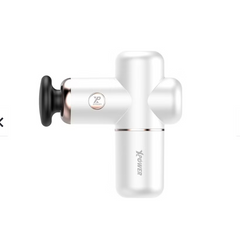 XPower MG3 Mini Massage Gun with 4 Massage Head - White The Branded Hub