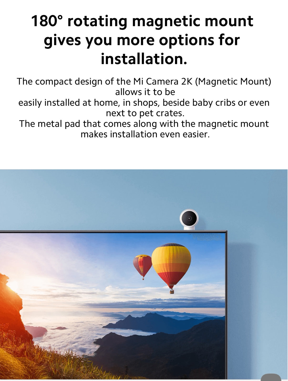 Mi Camera 2K Magnetic The Branded Hub