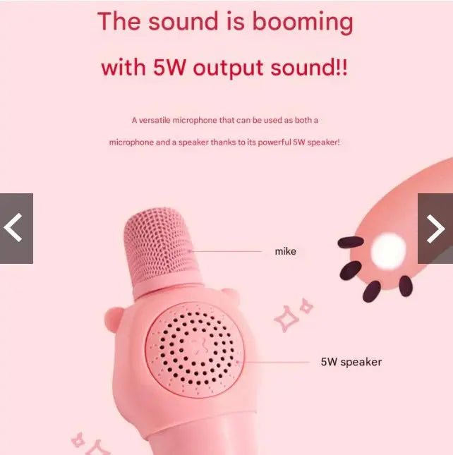 Zangmang Loopy Karaoke Mic with bluetooth Connectivity The Branded Hub