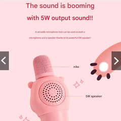 Zangmang Loopy Karaoke Mic with bluetooth Connectivity The Branded Hub