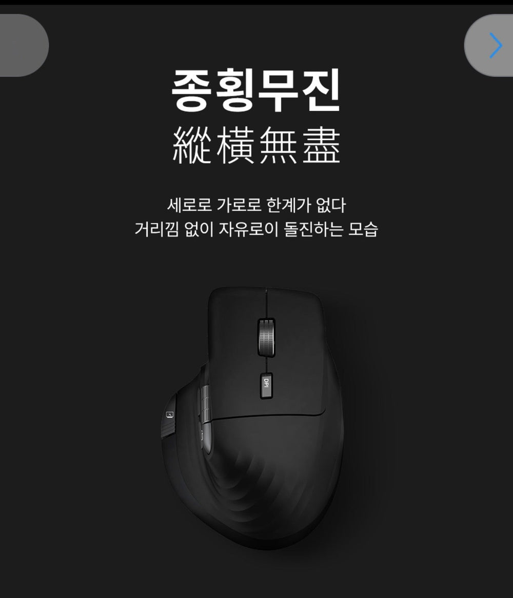 ROYCHE] ROYCHE/Smart/Mouse/Black/RX-900S The Branded Hub
