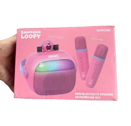 Zangmang Loopy Bluetooth Speaker with microphone Set The Branded Hub