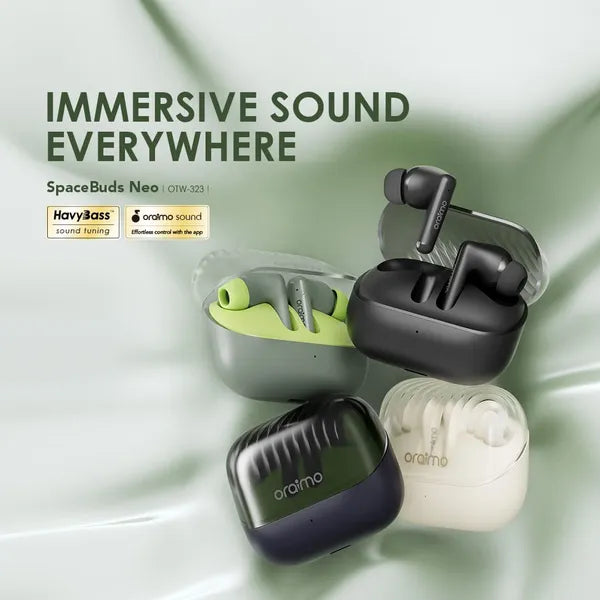 Oraimo SpaceBuds Neo True Wireless Spatial Earbuds The Branded Hub