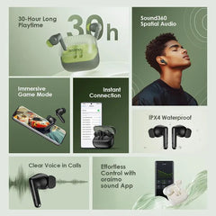Oraimo SpaceBuds Neo True Wireless Spatial Earbuds The Branded Hub