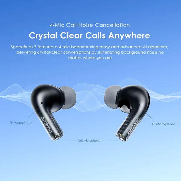 Oraimo SpaceBuds Z ANC True Wireless Earbuds with Spatial Audio The Branded Hub