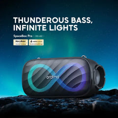 Oraimo SpaceBox Pro 80W Karaoke-Support Wireless Speaker