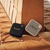 Marshall Willen Portable Bluetooth Speaker - Black & Brass The Branded Hub