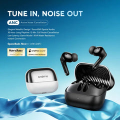 oraimo SpaceBuds Neo+ ANC Spatial Audio True Wireless Earphones The Branded Hub